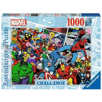 Puzzle 1000 p - Marvel (Challenge Puzzle)