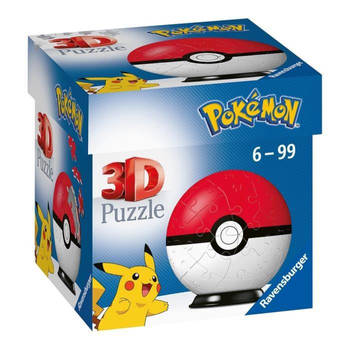 3D Ball Puzzles 54 stukjes - Poké Ball / Pokémon