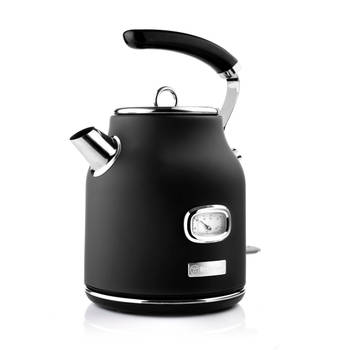 Westinghouse Waterkoker Retro Collections - 2200 W - liquorice black - 1.7 liter - WKWKH148BK