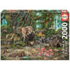 EDUCA Puzzle 2000 Pieces - African Jungle