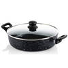 Westinghouse Hapjespan Black Marble - ø 28 cm / 4.5 liter - standaard anti-aanbaklaag