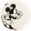 Zak!Designs dinerbord Disney Classic Minnie junior 25,5 cm wit/zwart