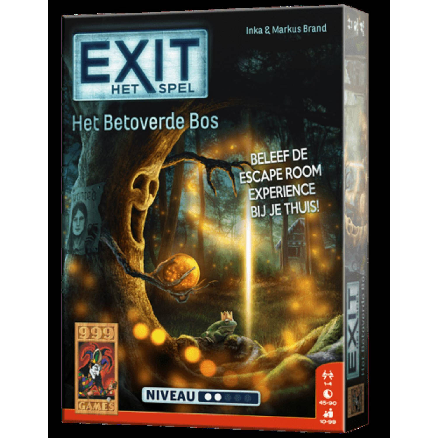 999 Games Exit spel het betoverende bos 18 x 13 x 4 cm