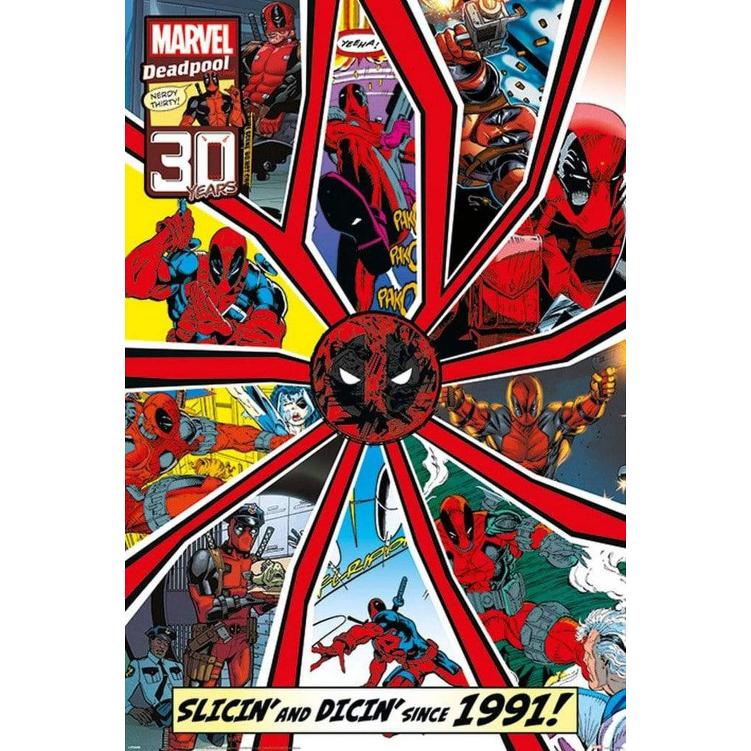 Poster Deadpool Shattered 61x91,5cm
