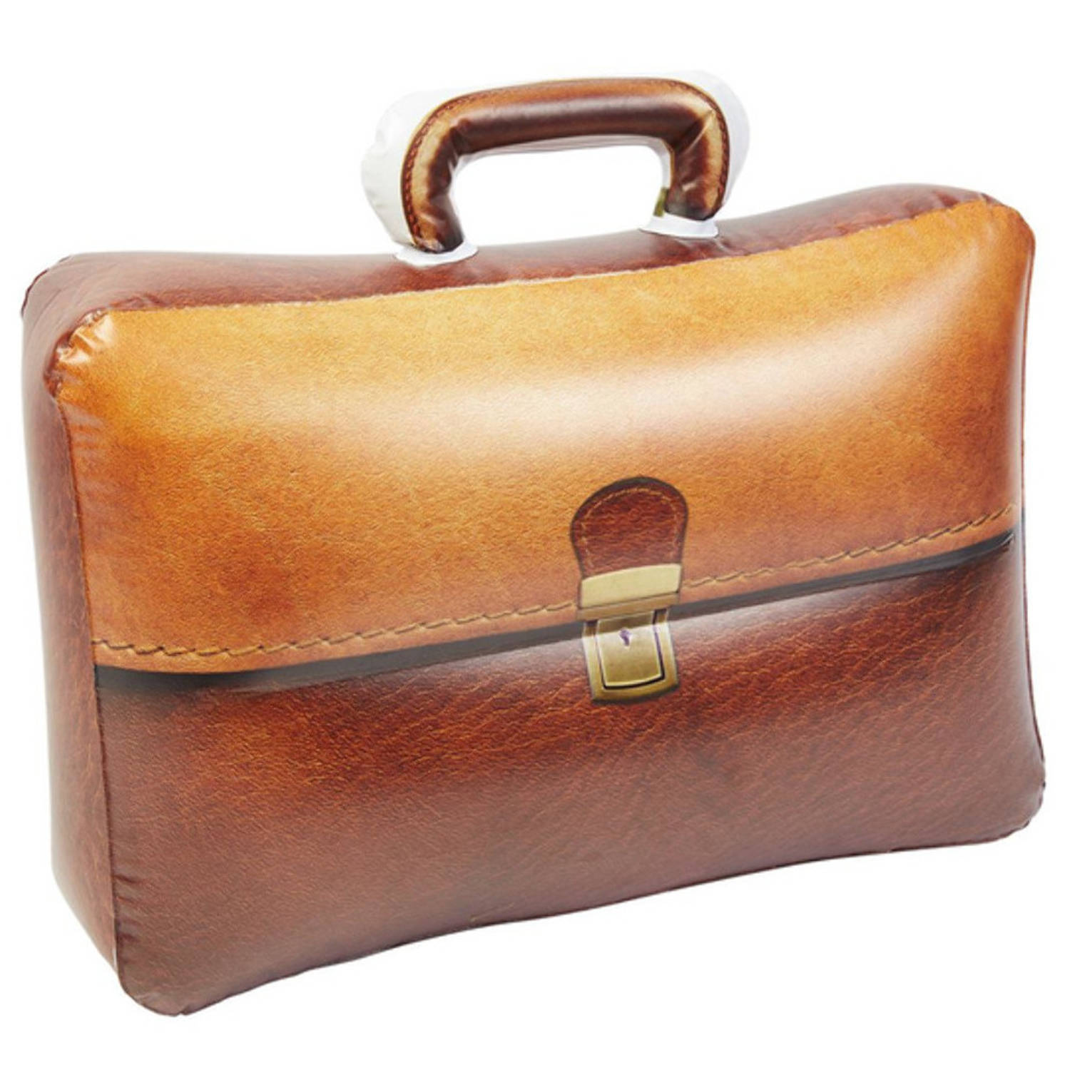 Inflatable Briefcase Brown