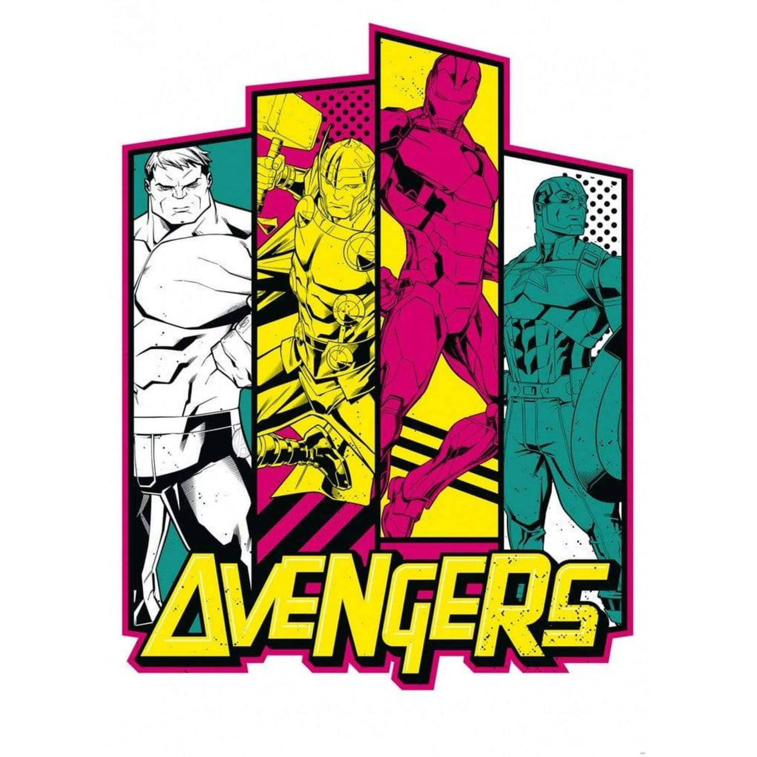 Home24 Vlies-fotobehang Avengers Flash, Komar
