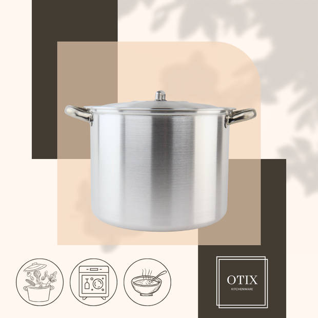 OTIX Soeppan - 8 Liter - Aluminium