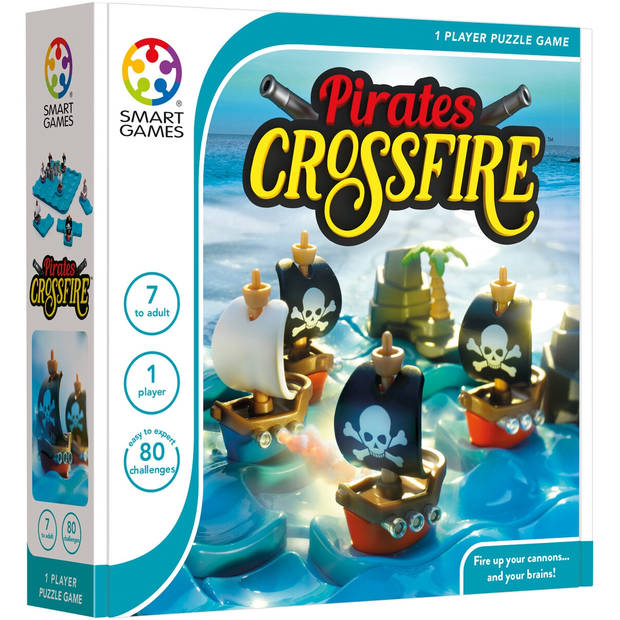 Smartgames Pirates Crossfire (80 opdrachten)
