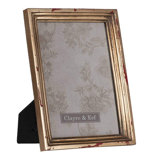 Clayre & Eef Goude Fotolijst 15*3*20 cm / 13*18 cm 2F0825