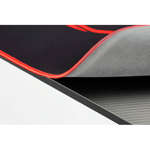 Gaming bureau zwart/rood - Elektrisch verstelbaar - 140x66 cm