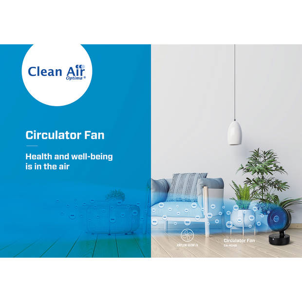 Clean Air Optima Design circulator ventilator CA-404B
