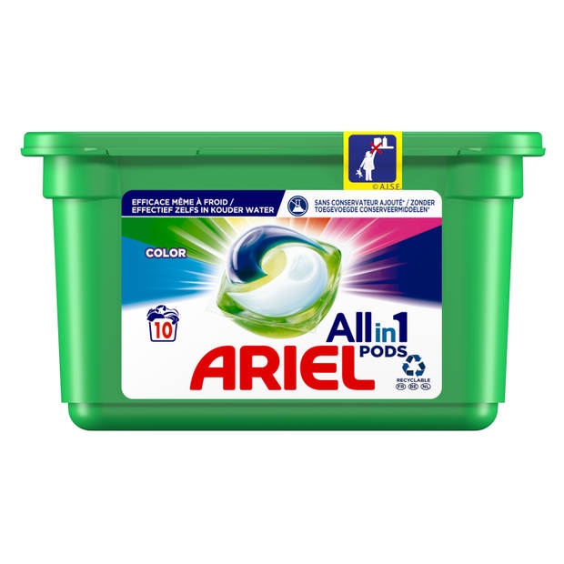 Ariel All in 1 pods Color wasmiddelcapsules 10wasbeurten