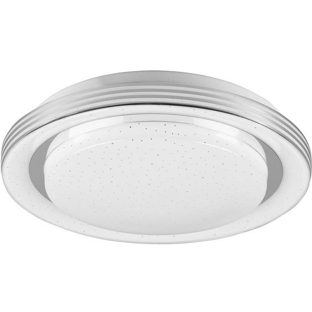 LED Plafondlamp - Plafondverlichting - Trion Atras - 10.5W - Aanpasbare Kleur - Afstandsbediening - Dimbaar - Sterlicht