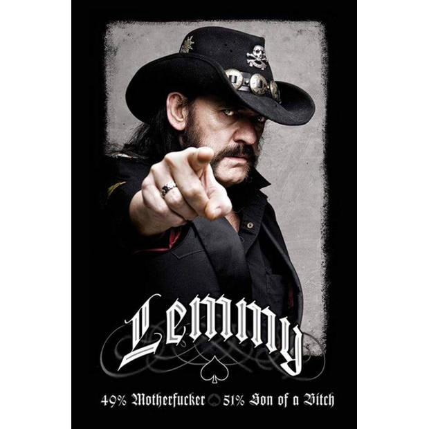 Poster Lemmy 49 Mofo 61x91,5cm