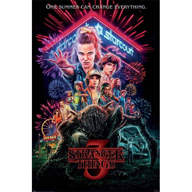 Poster Stranger Things Summer of 85 61x91,5cm