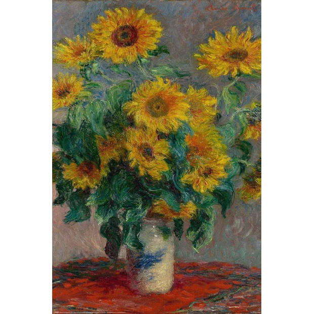 Poster Monet Bouquet of Sunflowers 61x91,5cm