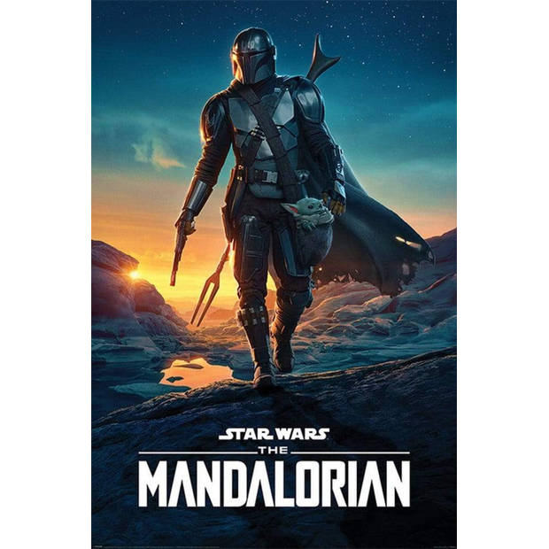 Poster Star Wars The Mandalorian Nightfall 61x91,5cm