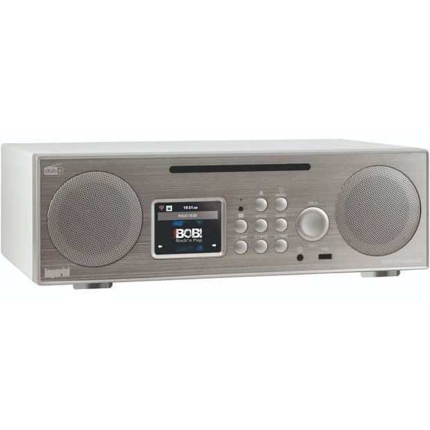 imperial DABMAN i450CD DAB+ en internetradio met CD en bluetooth- zilver