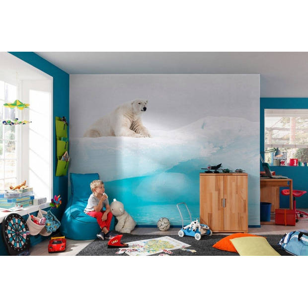 Fotobehang - Arctic Polar Bear 400x280cm - Vliesbehang