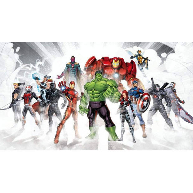Fotobehang - Avengers Unite 500x280cm - Vliesbehang