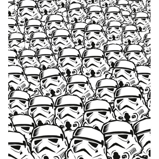 Fotobehang - Star Wars Stormtrooper Swarm 250x280cm - Vliesbehang