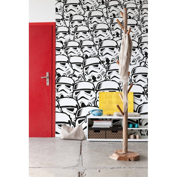 Fotobehang - Star Wars Stormtrooper Swarm 250x280cm - Vliesbehang