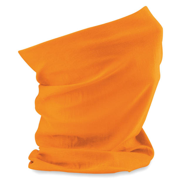 Oranje supporters nekwarmer - Verkleedhoofddeksels