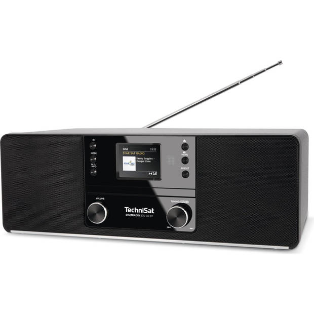 Technisat DAB radio DigitRadio 370 CD BT (Zwart)