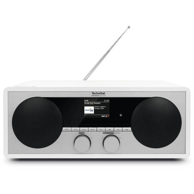 Technisat Digitradio 451 CD IR - DAB+ internetradio met CD speler - wit