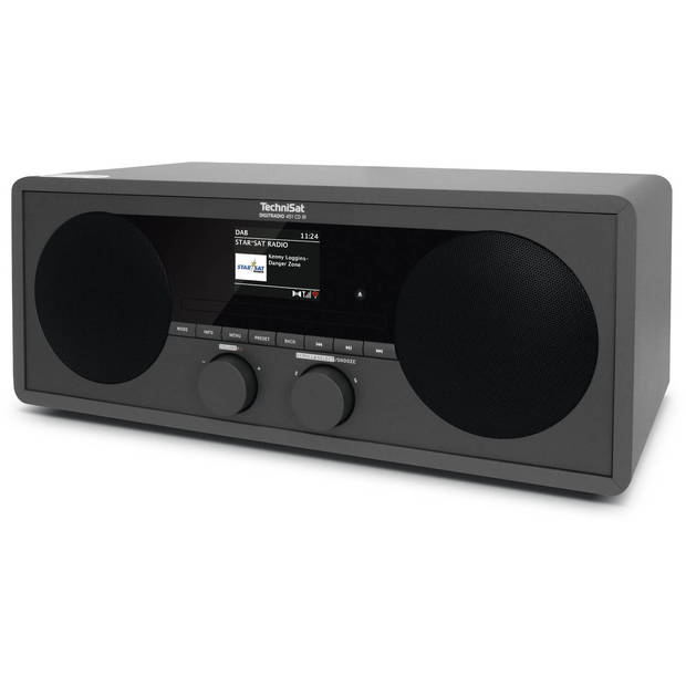 Technisat Digitradio 451 CD IR - DAB+ internetradio met CD speler- zwart