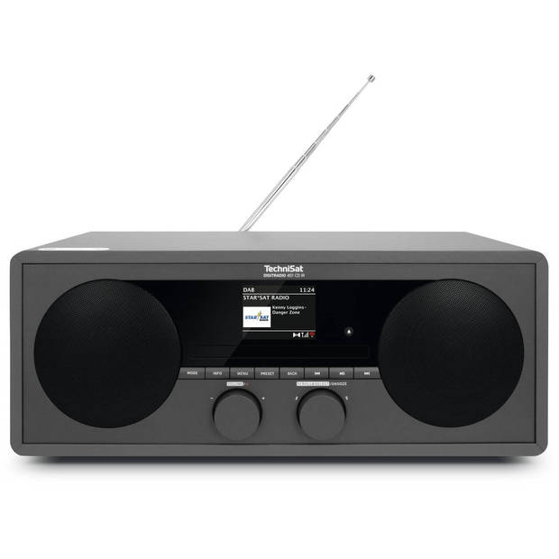 Technisat Digitradio 451 CD IR - DAB+ internetradio met CD speler- zwart