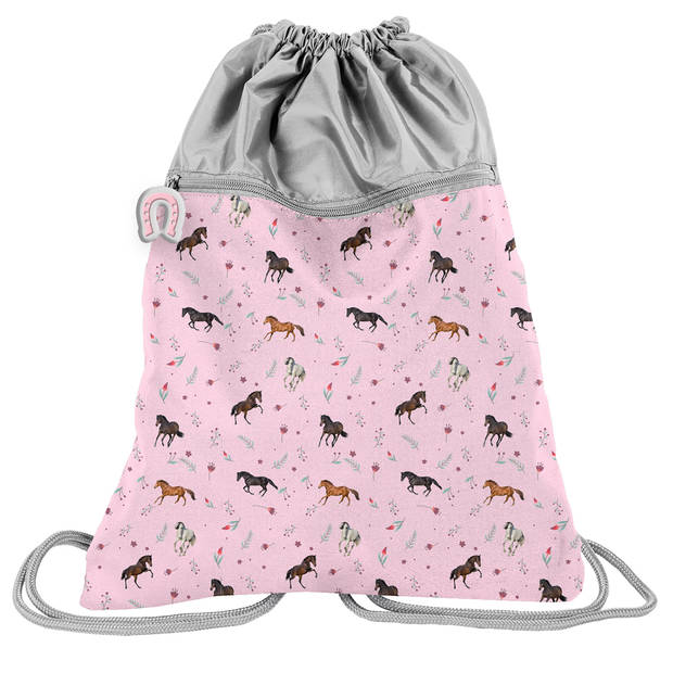 Animal Pictures Gymbag Paardjes - 45 x 34 cm - Polyester