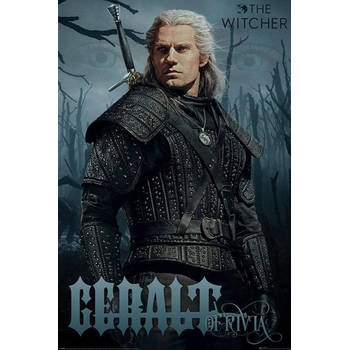 Poster The Witcher Geralt of Rivia 61x91,5cm