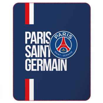 Paris Saint Germain Fleece deken - 110 x 140 cm - Polyester
