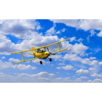 Fotobehang - Biplane 400x250cm - Vliesbehang