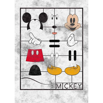 Fotobehang - Mickey Kit 200x280cm - Vliesbehang
