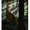 Fotobehang - Riojasaurus Forest 250x280cm - Vliesbehang