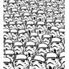 Fotobehang - Star Wars Stormtrooper Swarm 250x280cm - Vliesbehang