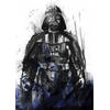 Fotobehang - Star Wars Watercolor Vader 200x280cm - Vliesbehang
