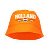 Oranje supporter / Koningsdag vissershoedje Holland voor oranje fans - Verkleedhoofddeksels