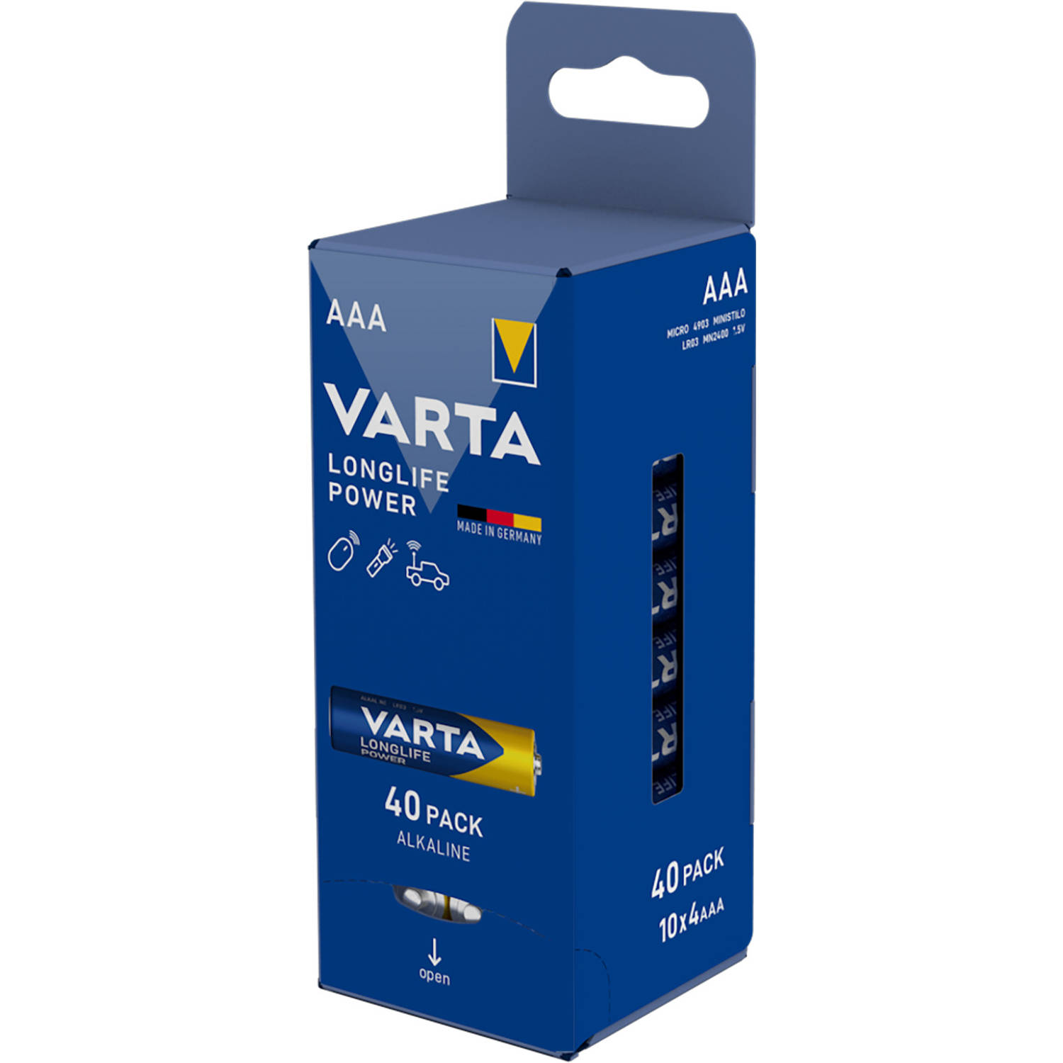 VARTA Longlife Power AAA 40-pack