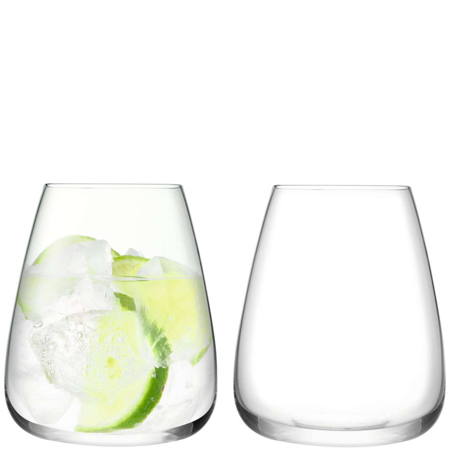 L.S.A. - Wine Culture Glas 590 ml Set van 2 Stuks - Glas - Transparant