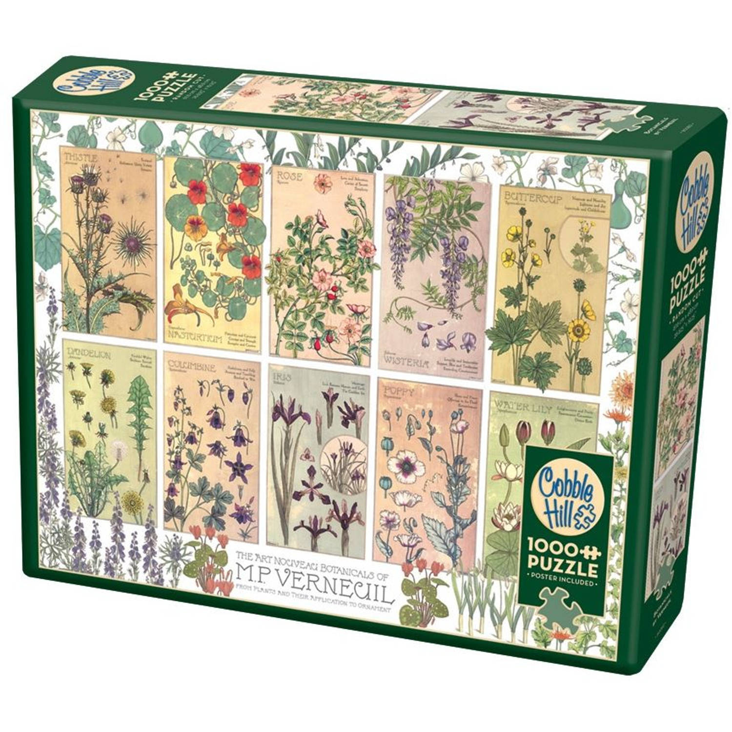 Cobble Hill puzzel Botanicals by Verneuil - 1000 stukjes