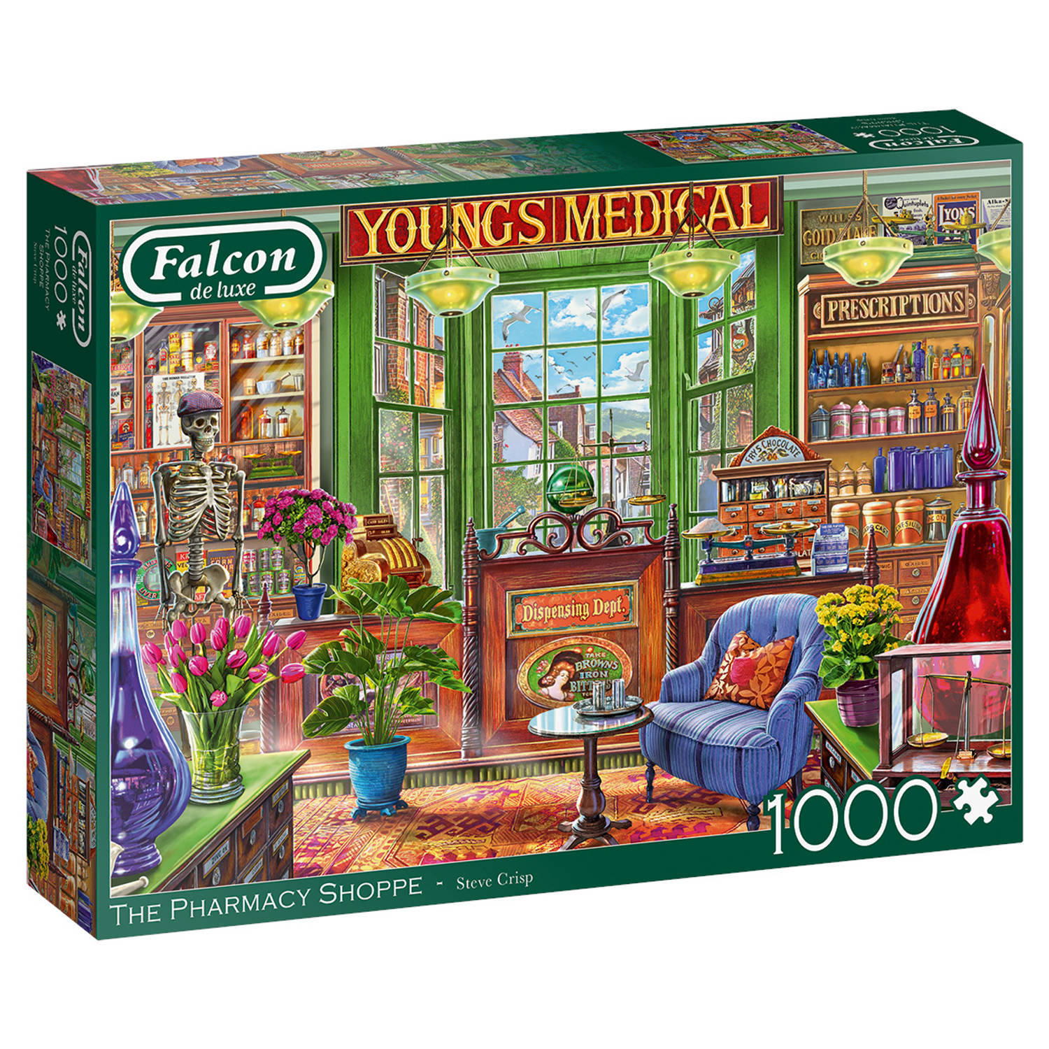 Jumbo Falcon legpuzzel The Pharmacy Shoppe 1000 stukjes