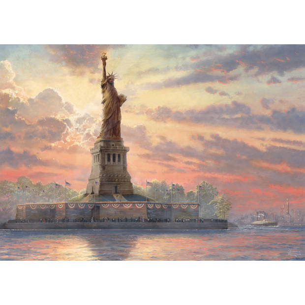 Schmidt Puzzle legpuzzel Statue of Liberty karton 1000 stukjes