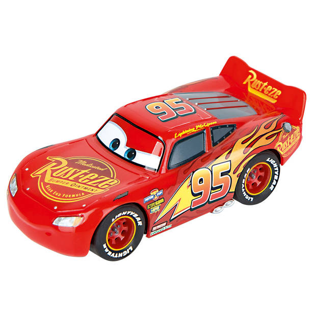 Carrera racebaanset Cars - Piston Cup 290 cm lichtblauw