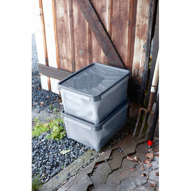 SmartStore - SmartStore Dry 45 Opbergbox 50 liter - Polypropyleen - Grijs