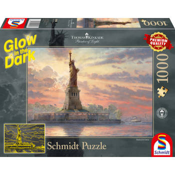 Schmidt Puzzle legpuzzel Statue of Liberty karton 1000 stukjes