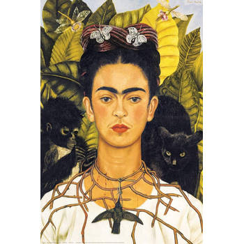 Best Pause hobbypakket Frida Kahlo 40 x 50 cm canvas 10-delig