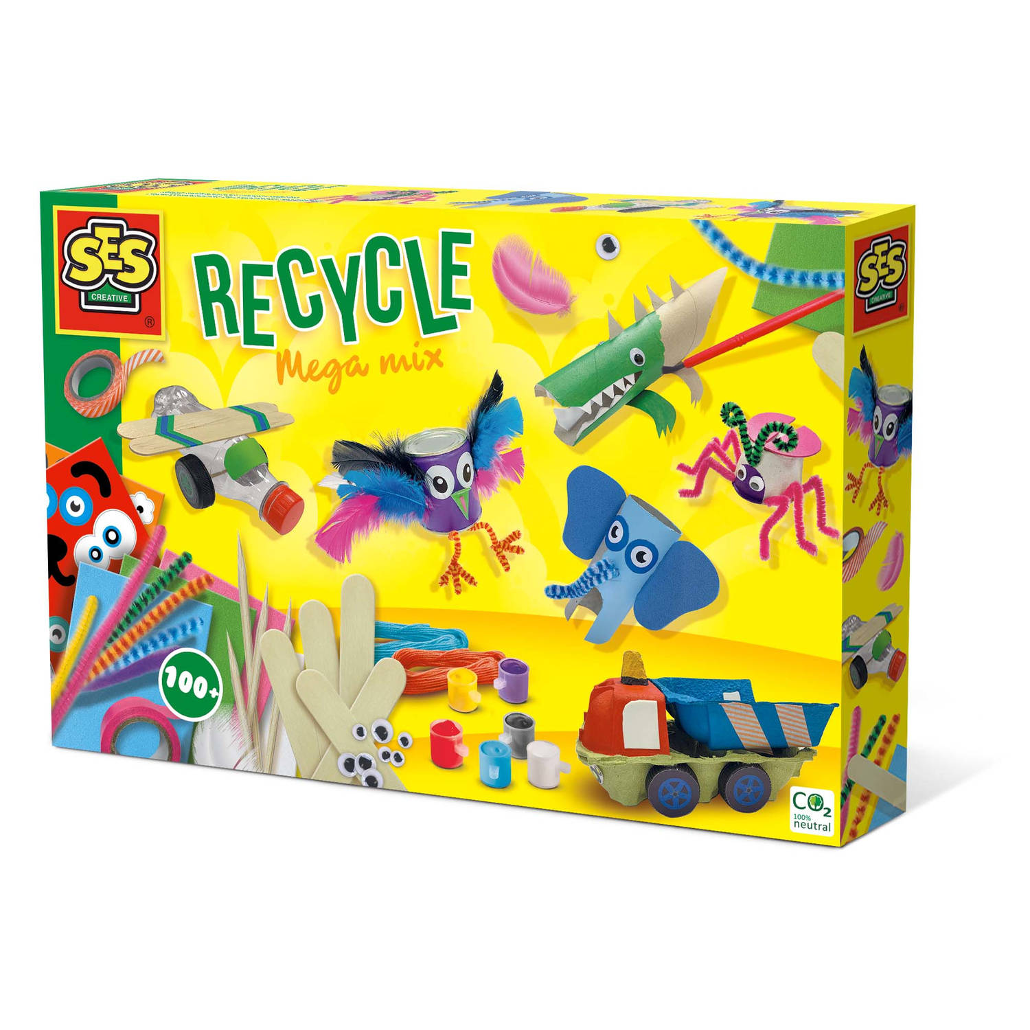 SES Creative knutselset Recycle Mega Mix 100+ delig